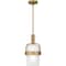 Quoizel Piccolo Pendant Mini Pendant 1 Light Aged Brass QPP6174AB - alternate 5